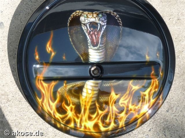 burning cobra